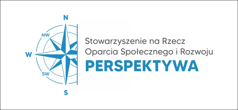 Zdjęcie przedstawia logo Stowarzyszenie na Rzecz Oparcia Społecznego i Rozwoju „Perspektywa